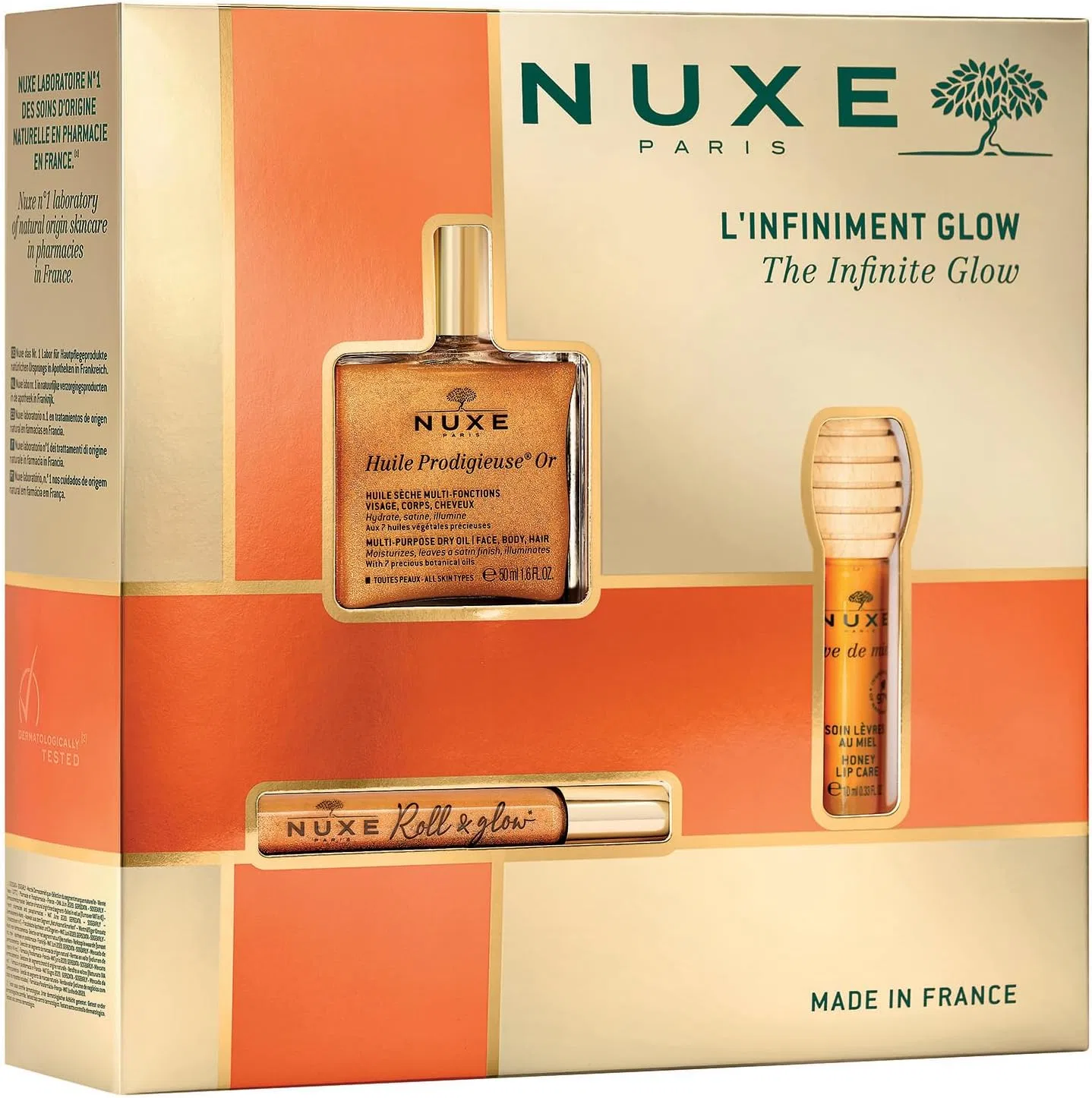Набор для укладки волос Nuxe Prodigee Gold Collection Kit 50 мл