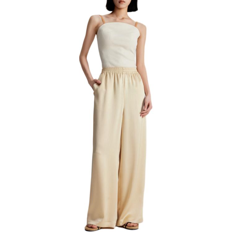 

Повседневные брюки женские Moderate Straight Fit ELLE, светло-хаки