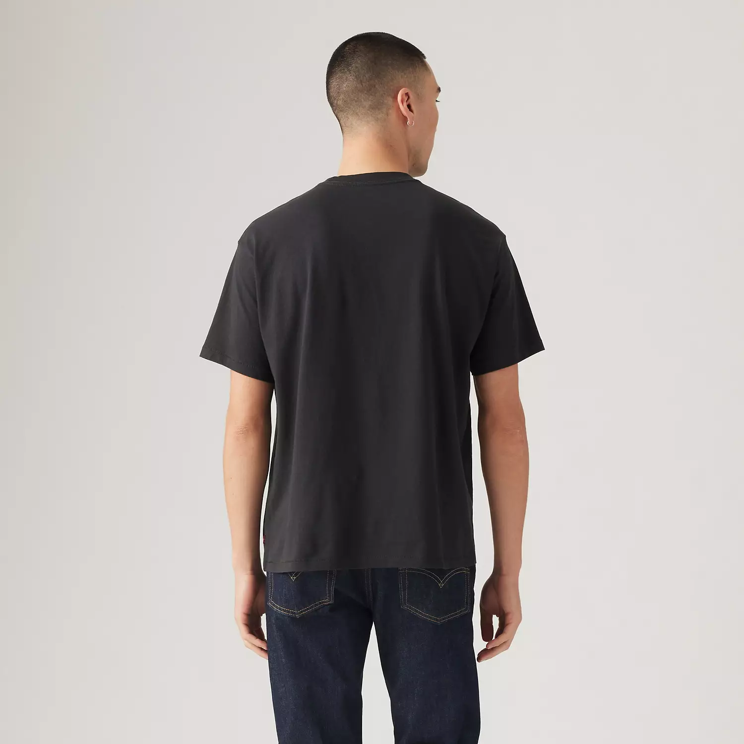 Винтажная футболка с рисунком «крылья летучей мыши» Levi's, коричневый — фото 3