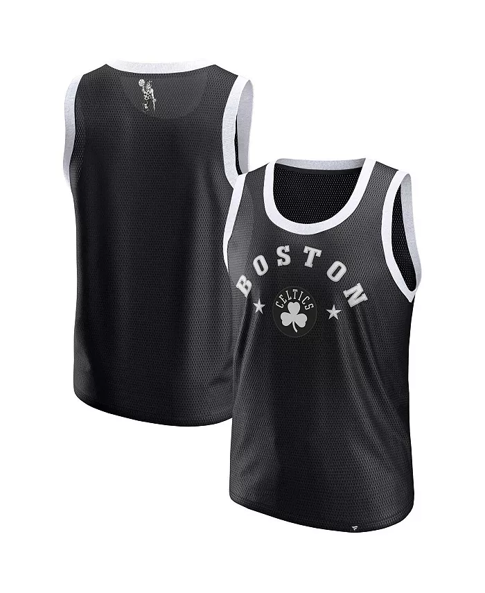 

Мужская черная майка-сетка Boston Celtics Fanatics