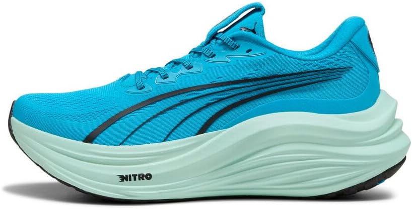 Мужские кроссовки для бега PUMA Magmax Nitro, синий/мятный — фото 4