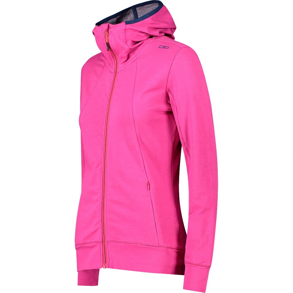 

Толстовка CMP Jacket 30L6236 Hooded, розовый