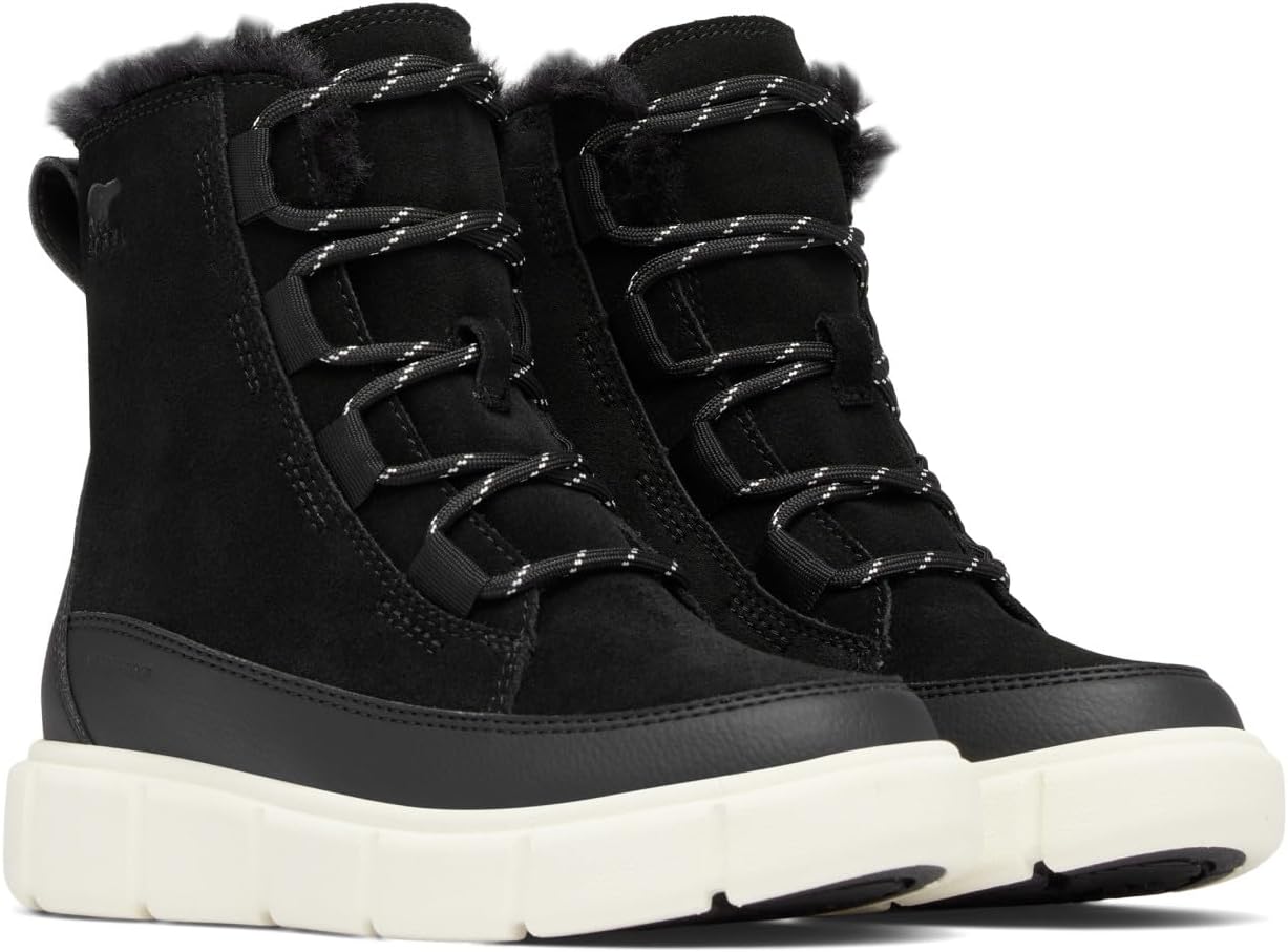 

Детские ботинки Sorel Children's Explorer III с шнуровкой, черный