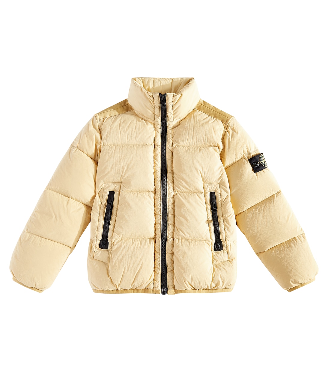 

Пуховик Compass Stone Island Junior, Natural Beige