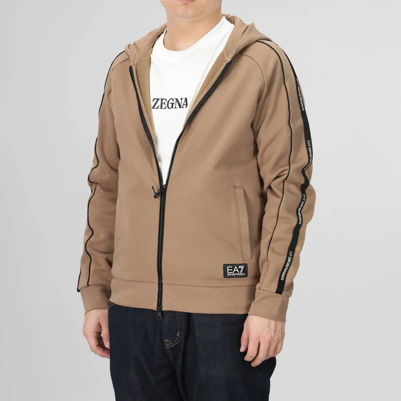 EMPORIO ARMANI Свитшот Men's Camel — фото 4