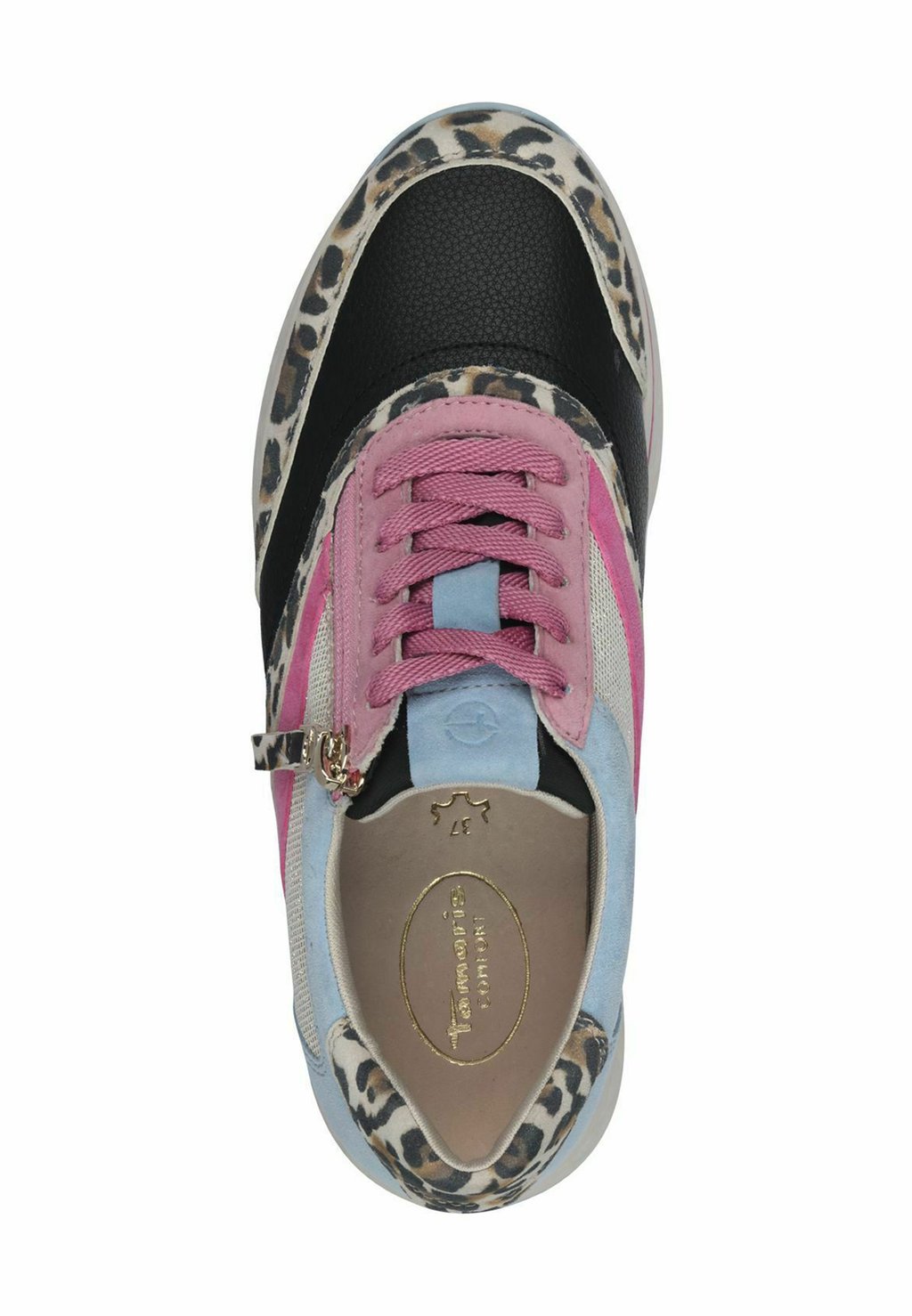 Низкие кеды Comfort T- Flow Extra-Cushioning Tamaris, фуксия — фото 3