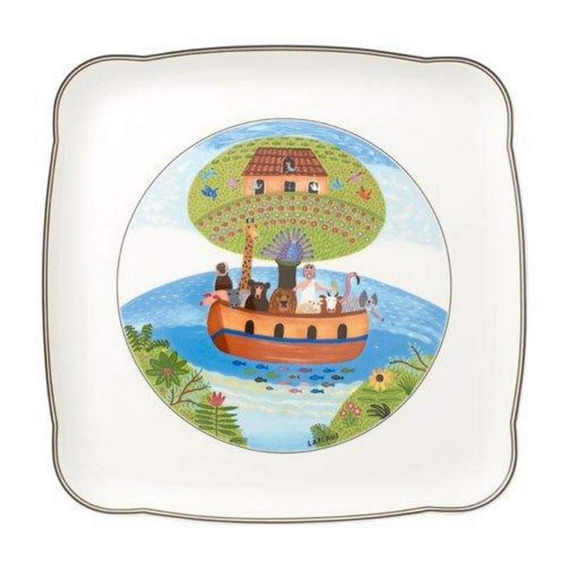 

Design Naif - Charm & Breakfast Тарелка квадратная 30х30 см Villeroy & Boch, красочный