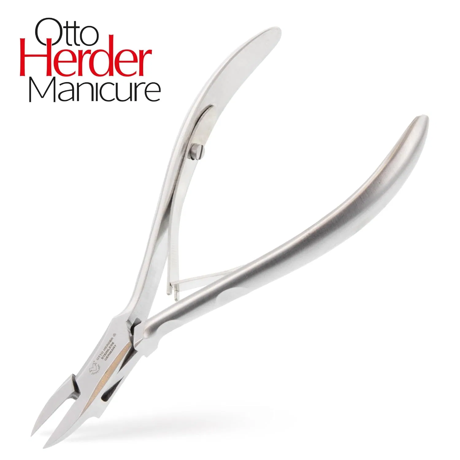 Угловые кусачки для ногтей 13 см от Otto Herder ‎Otto Herder Manicure — фото 2