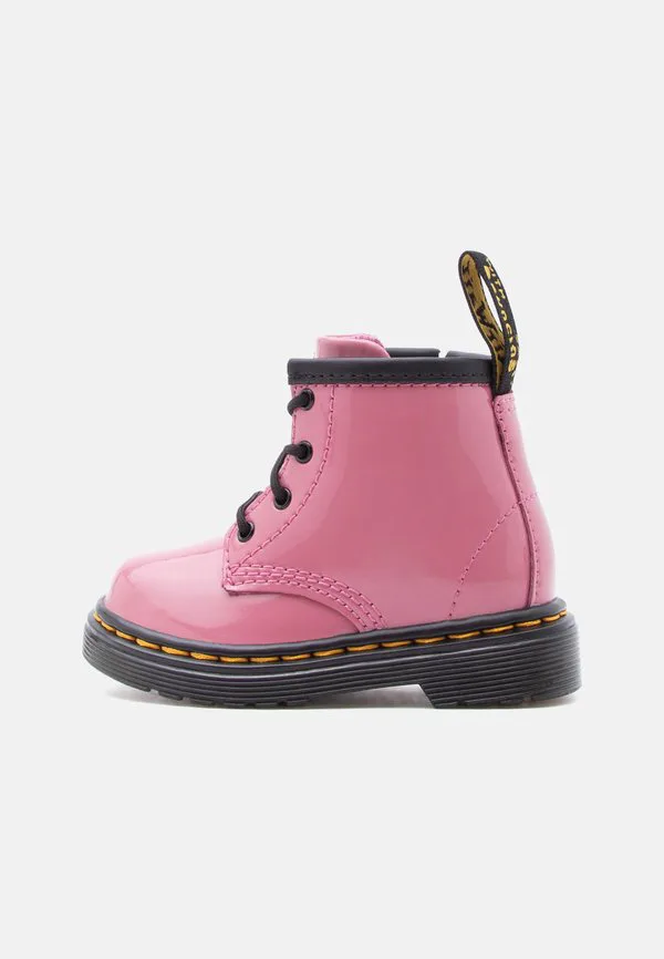 Ботинки Dr. Martens 1460 унисекс на шнуровке с четырьмя люверсами, кожаные, розовые