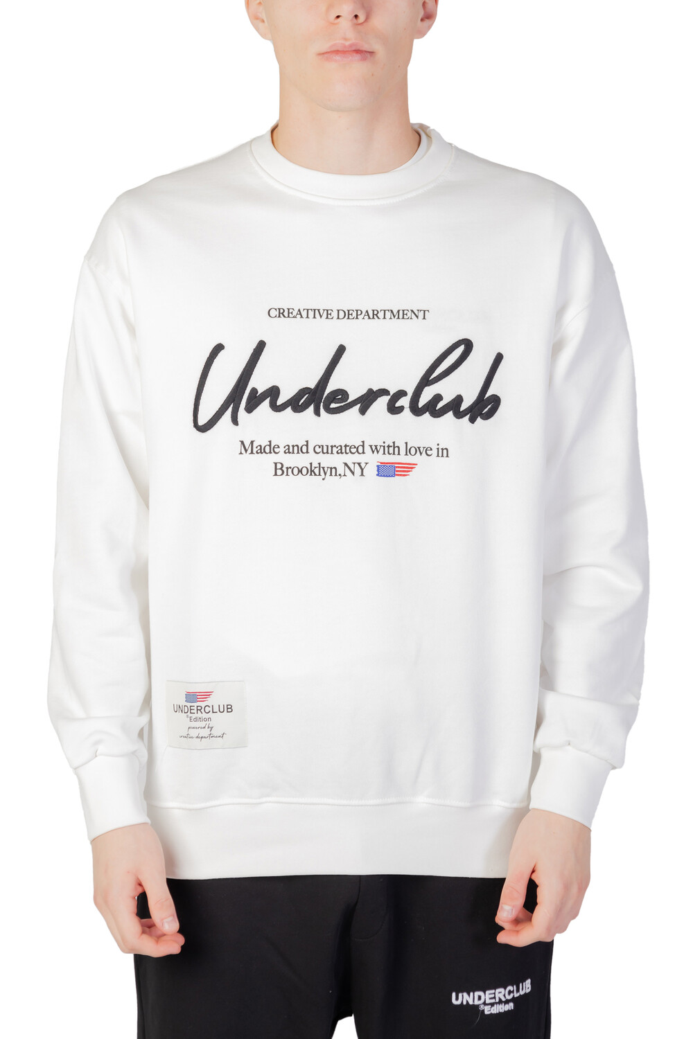 

Свитшот мужской Underclub с принтом, белый