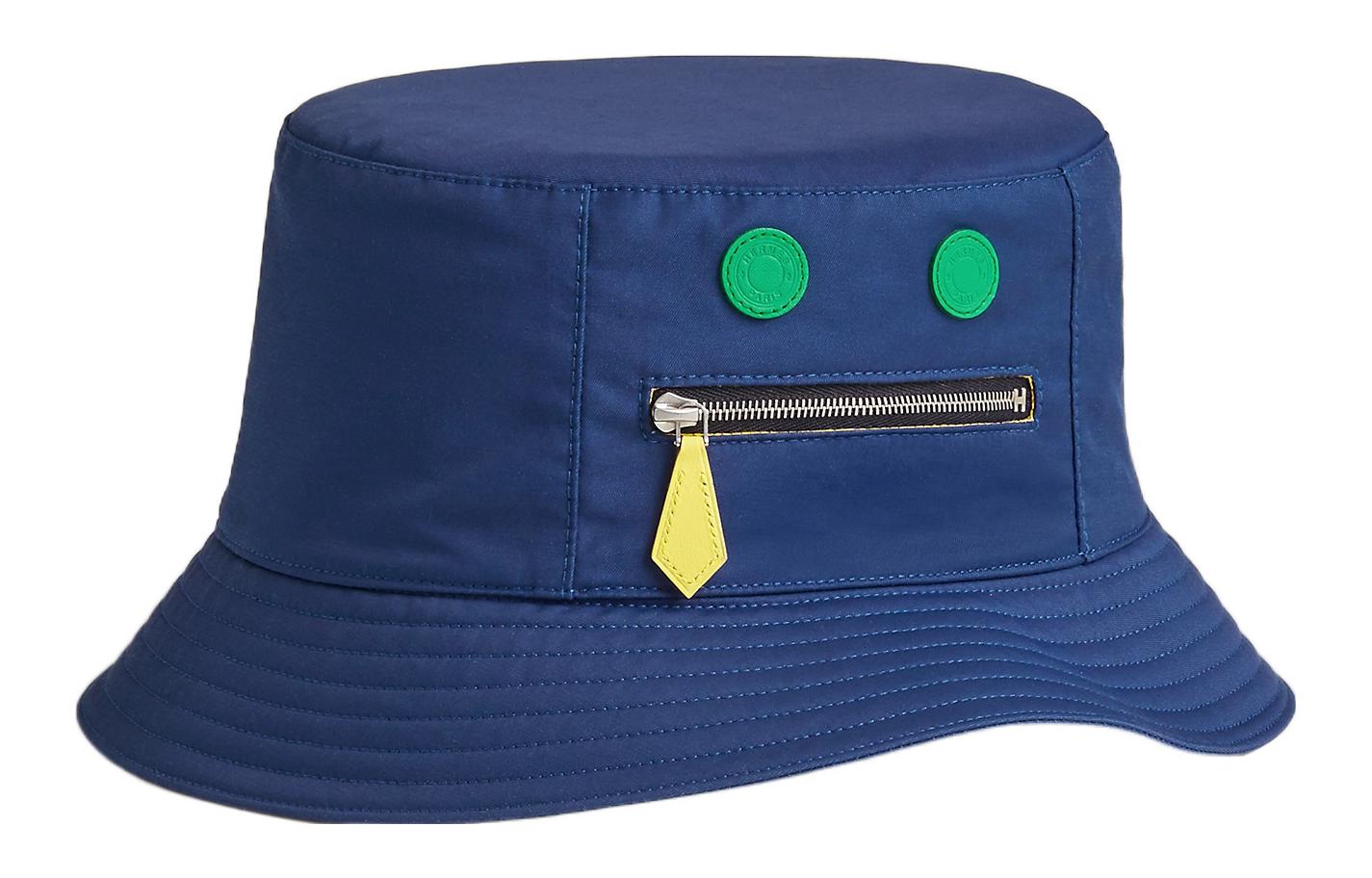 

HERMES Хлопковая кепка унисекс, Blue