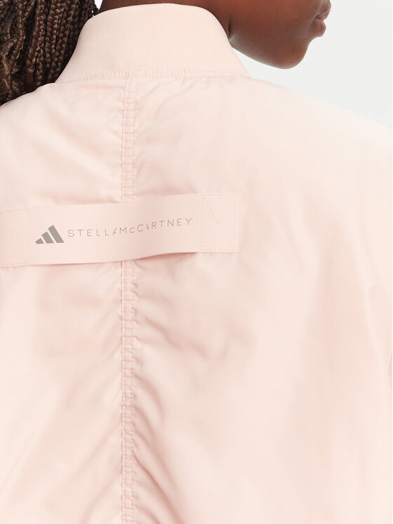 Куртка-Бомбер оверсайз Stella McCartney True Nature JF8467 Adidas By Stella Mccartney, розовый — фото 4