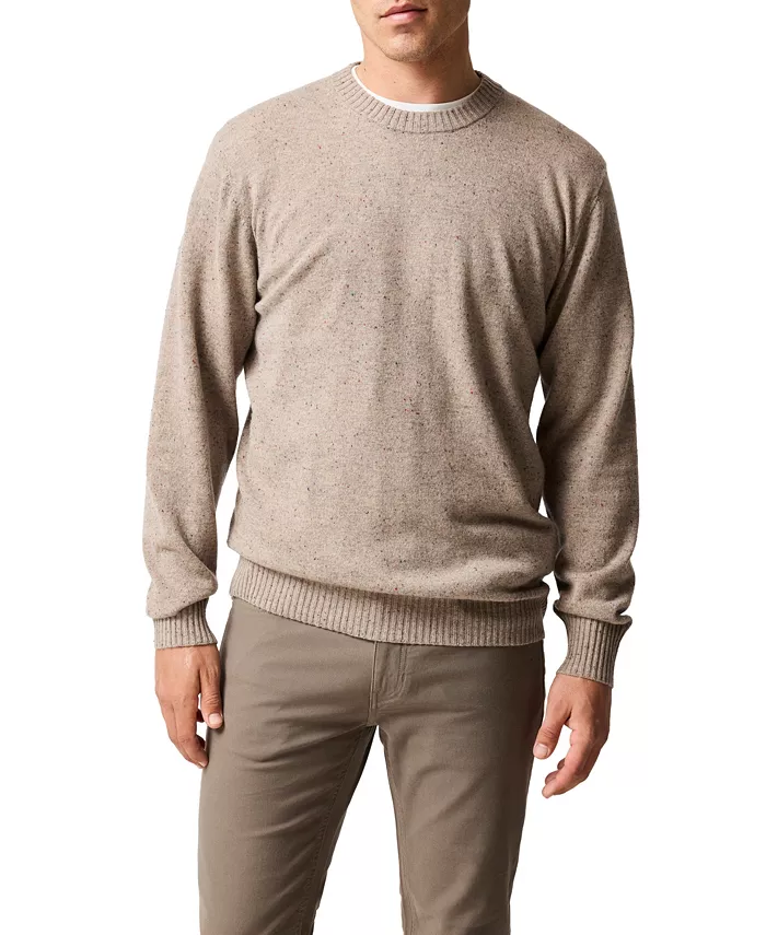 

Мужской свитер Stewart Island вязки Rodd & Gunn, загар/бежевый