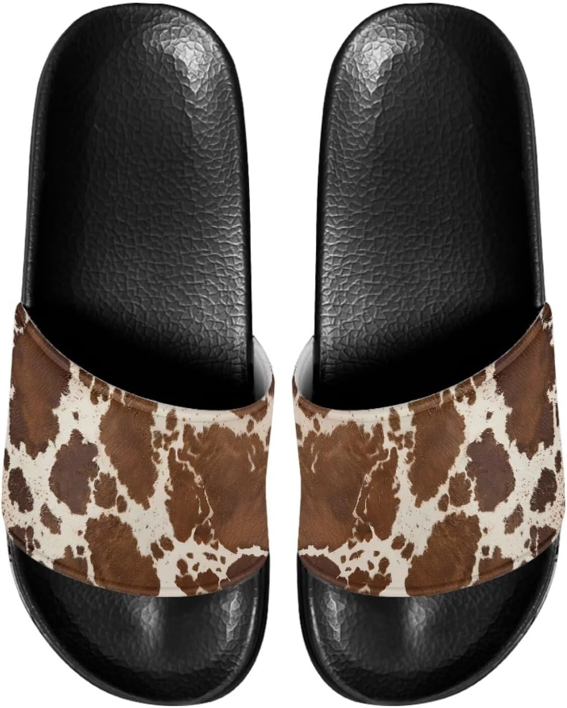 

Мужские домашние сандалии Psesaysky с подушкой, обеспечивающие максимальный комфорт, повседневные сандалии-шлепанцы с открытым носком, нескользящие тапочки, водостойкие мягкие плоские туфли, обувь с одной полосой, Cow Hide Print