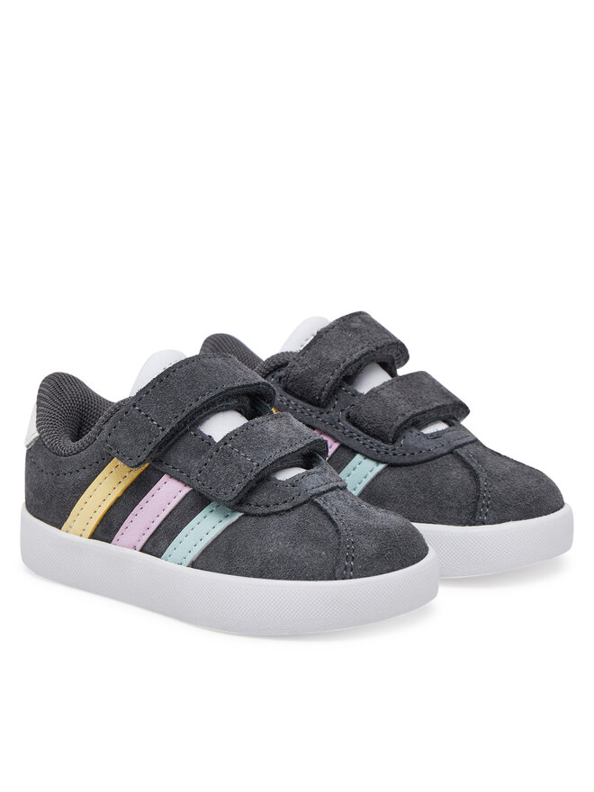 Кроссовки adidas VL Court 3.0 JH6308, серый — фото 2