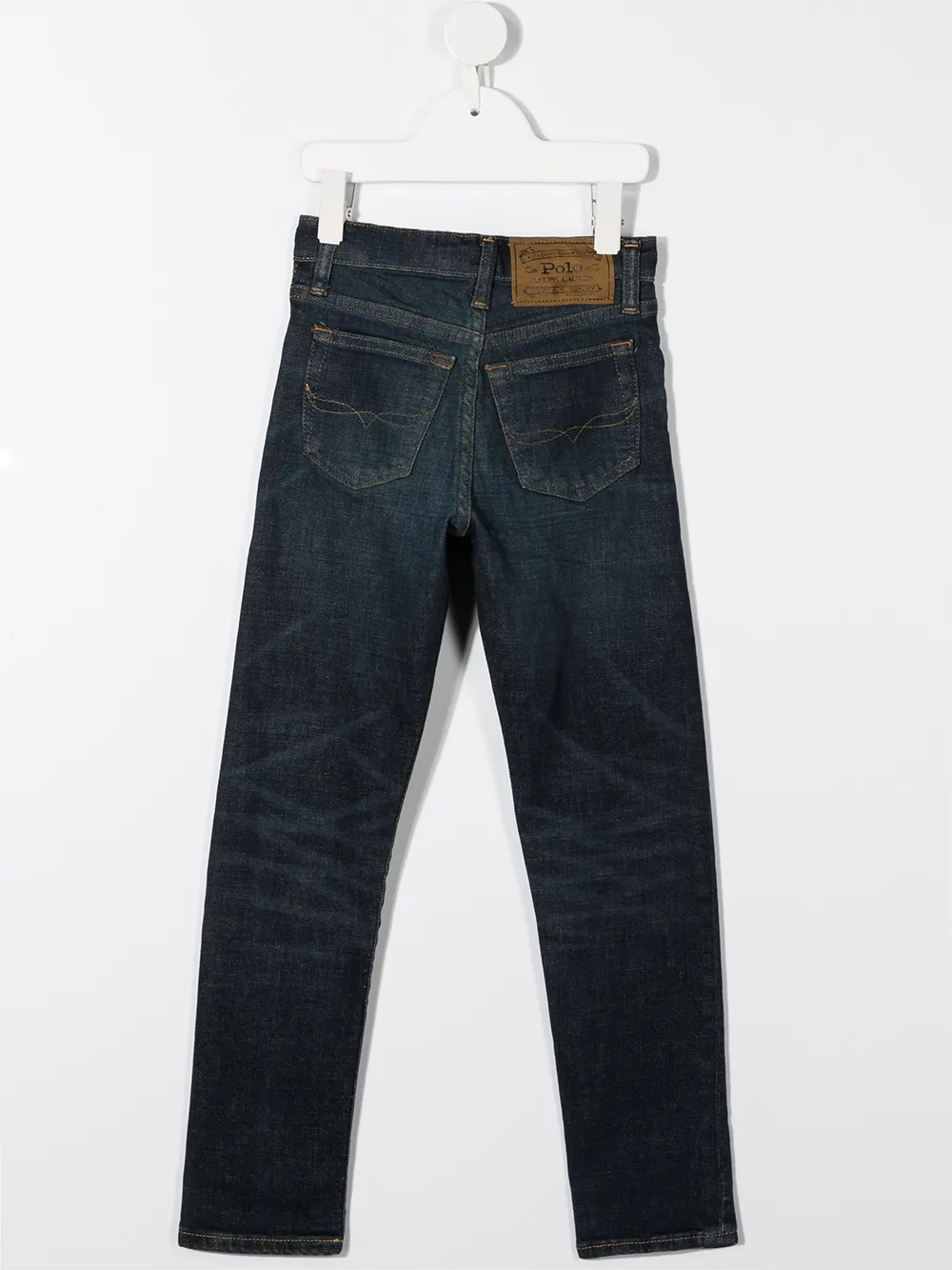 Джинсы кроя слим Polo Ralph Lauren Kids, синий — фото 2