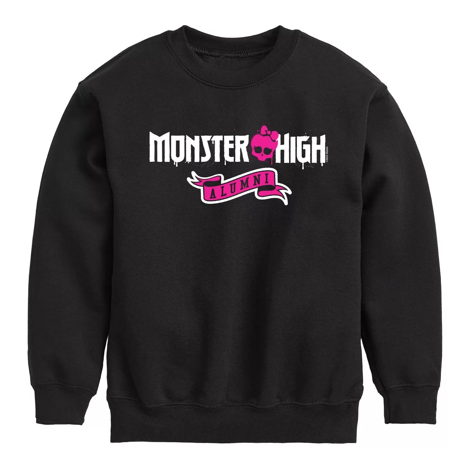 

Флисовый свитшот для выпускников Monster High для мальчиков 8–20 лет Licensed Character, черный