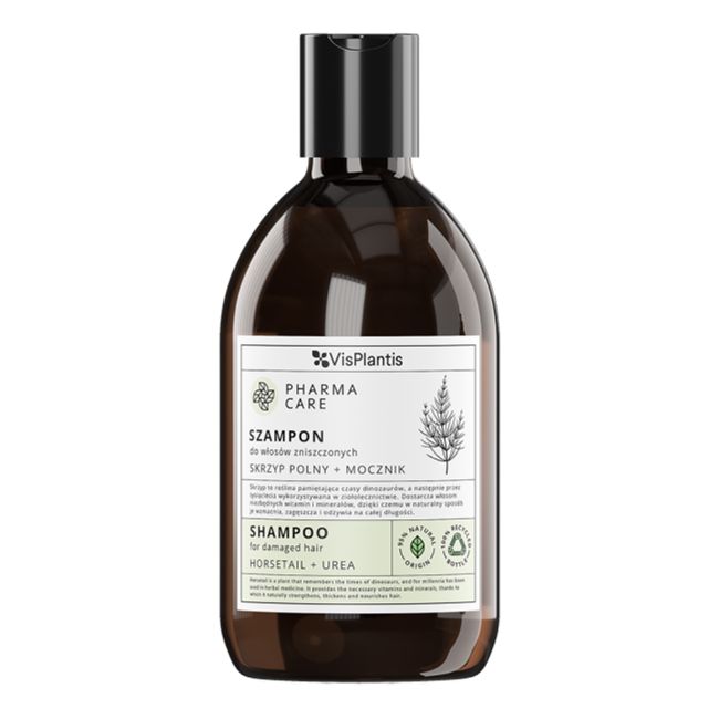 

Pharma Care шампунь для волос с хвощом и мочевиной Vis Plantis, 500 мл