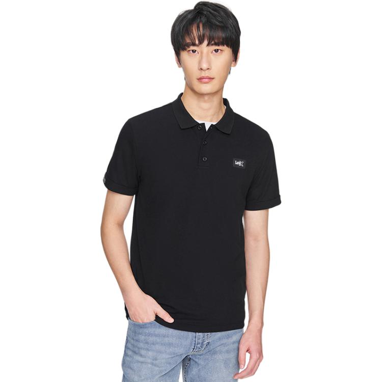 

Lee Футболка-поло SS25 мужская black, Черный, Lee Футболка-поло SS25 мужская black