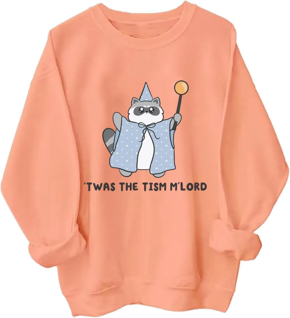 

Свитшот 'Twas The Tism M’Lord Raccoon LNDOCAI