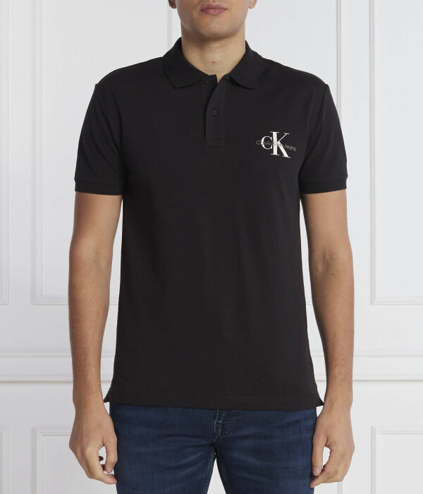 

Рубашка поло Calvin Klein Jeans, черный