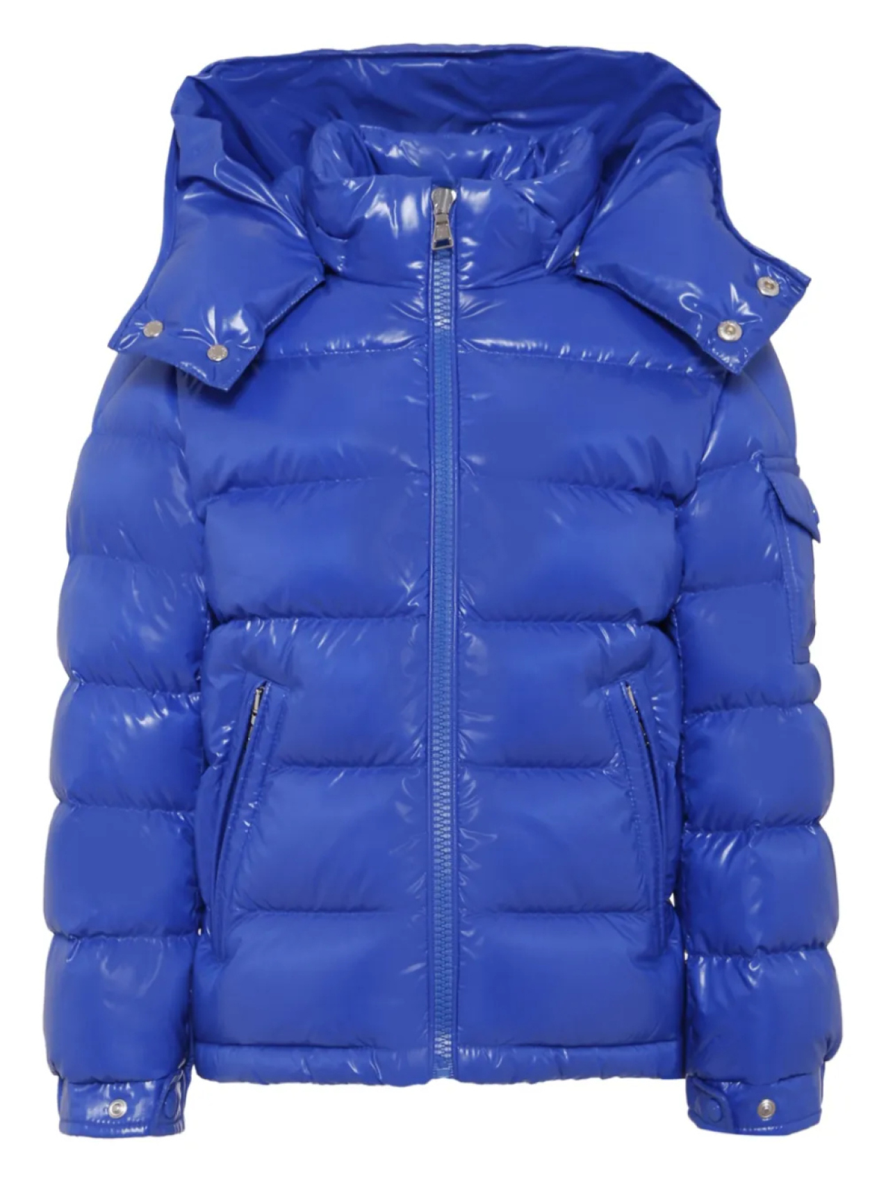 

Moncler Enfant Maya пуховик с капюшоном, синий