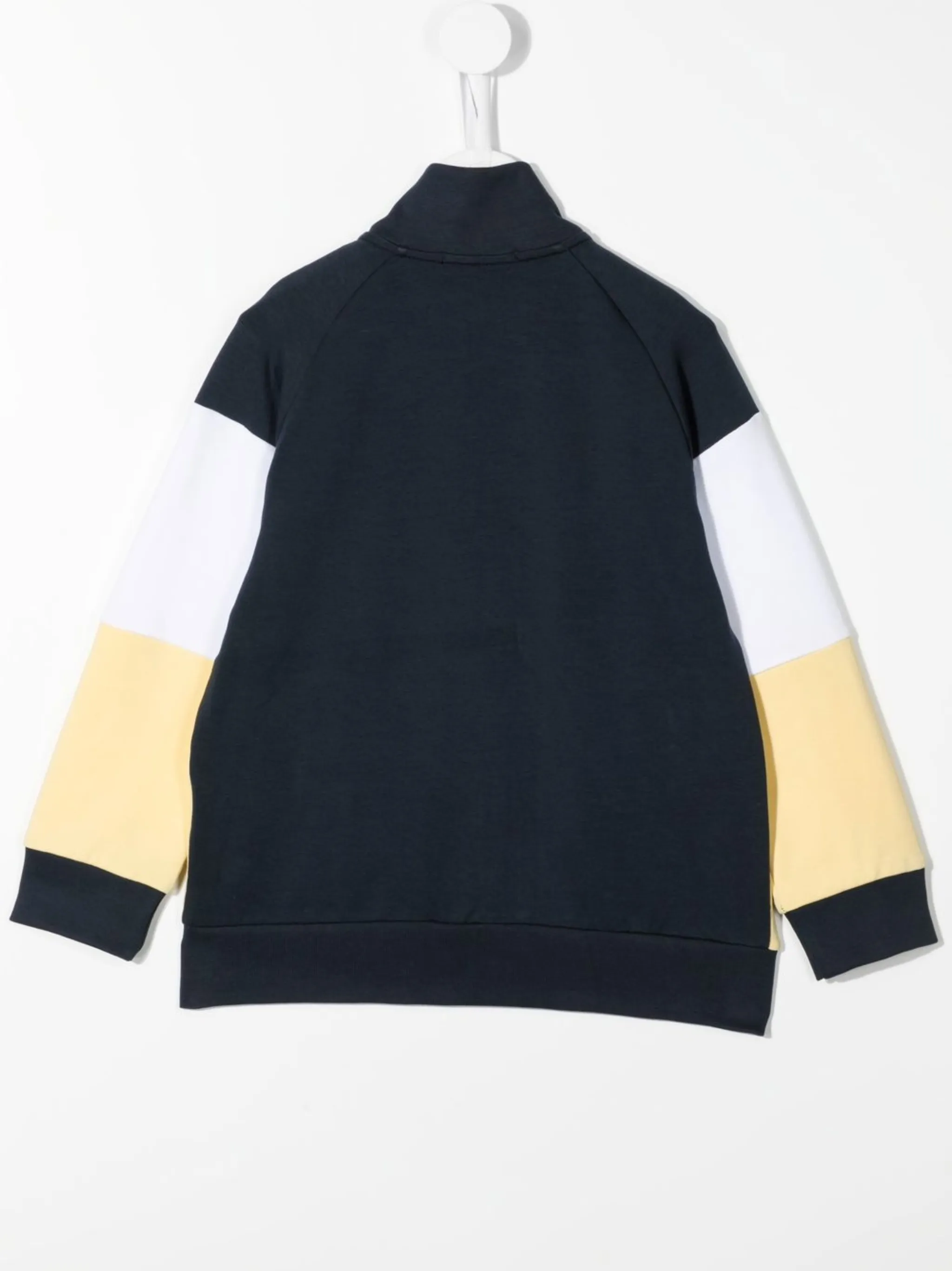 Куртка на молнии в стиле колор-блок Aigner Kids, синий — фото 2