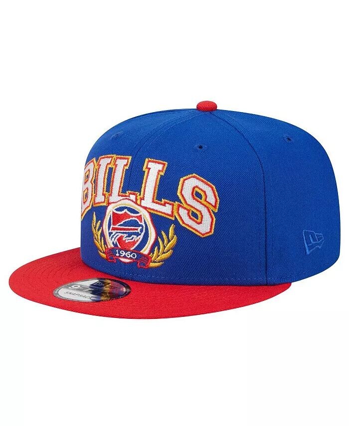 

Мужская команда Royal/Red Buffalo Bills представляет кепку 9FIFTY Snapback New Era, синий