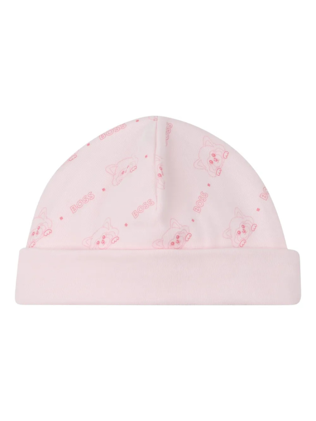 Комплект для новорожденного с логотипом BOSS Kidswear, розовый — фото 3