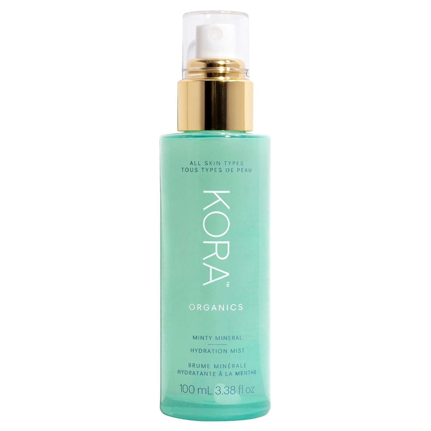 

Спрей для лица minty mineral hydration mist Kora Organics, объем 100 мл