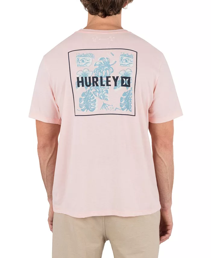

Мужская футболка с коротким рукавом Four Corners Hurley, розовый