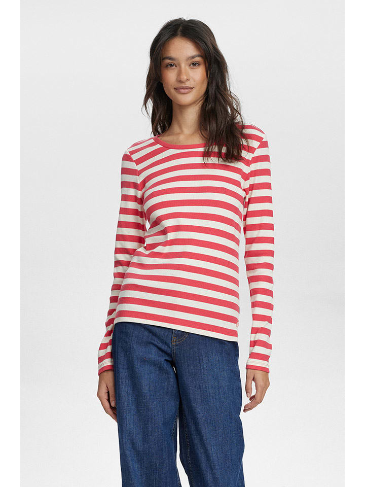 

Лонгслив NÜMPH, цвет rot/weiß