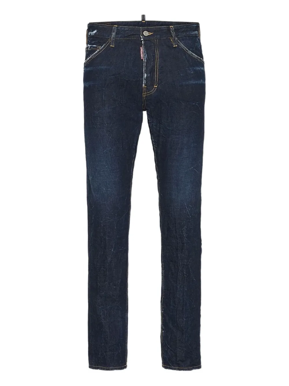 

Джинсы с эффектом потертости Dsquared1, синий