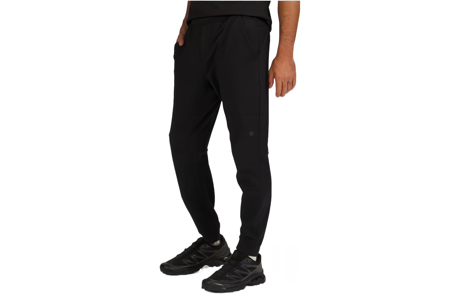 

Вязаные спортивные штаны мужские черные Lululemon