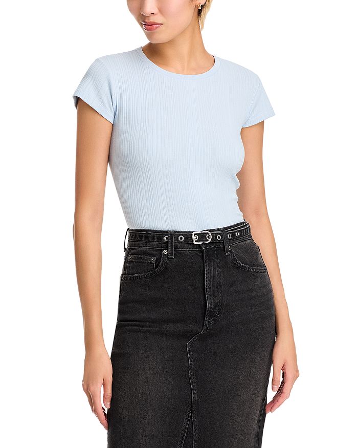 

Разноцветная футболка 60-х Slim Tee RE/DONE, синий