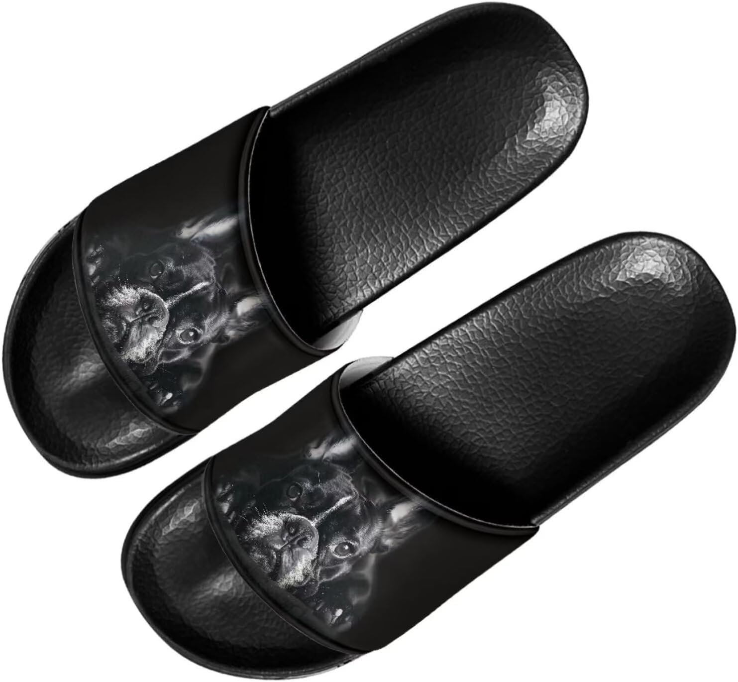 

Женские сандалии Forchrinse Sunflower Bee, повседневные слайд-сандалии, легкие тапочки для душа, дома и на пляже, черный