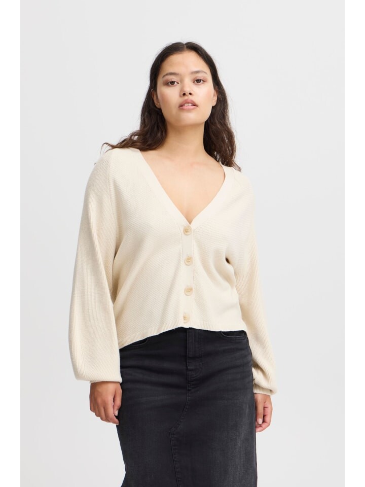 

Кардиган ICHI Strickjacke, белый