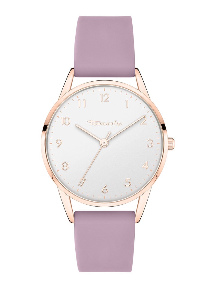 

Tamaris Кварцевые часы фиолетового/розового золота/белого цвета