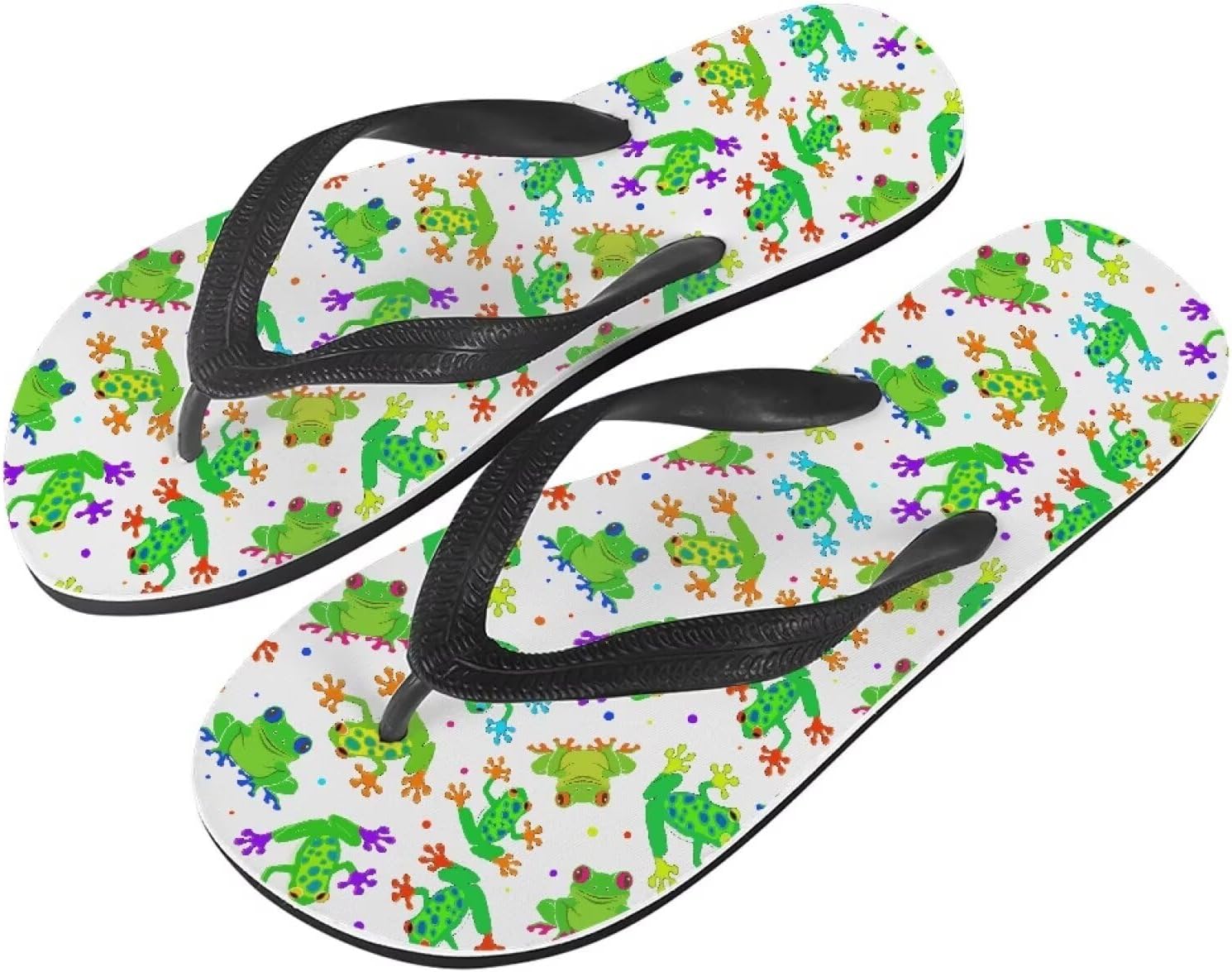 

Мужские пляжные шлепанцы Semiouray с американским флагом, классические шлепанцы Daisy, удобные мужские пляжные тапки, Cartoon Frog