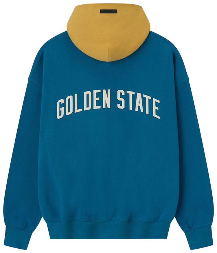 Толстовка Fear of God Essentials Warriors Sport Hoodie, синий — фото 2