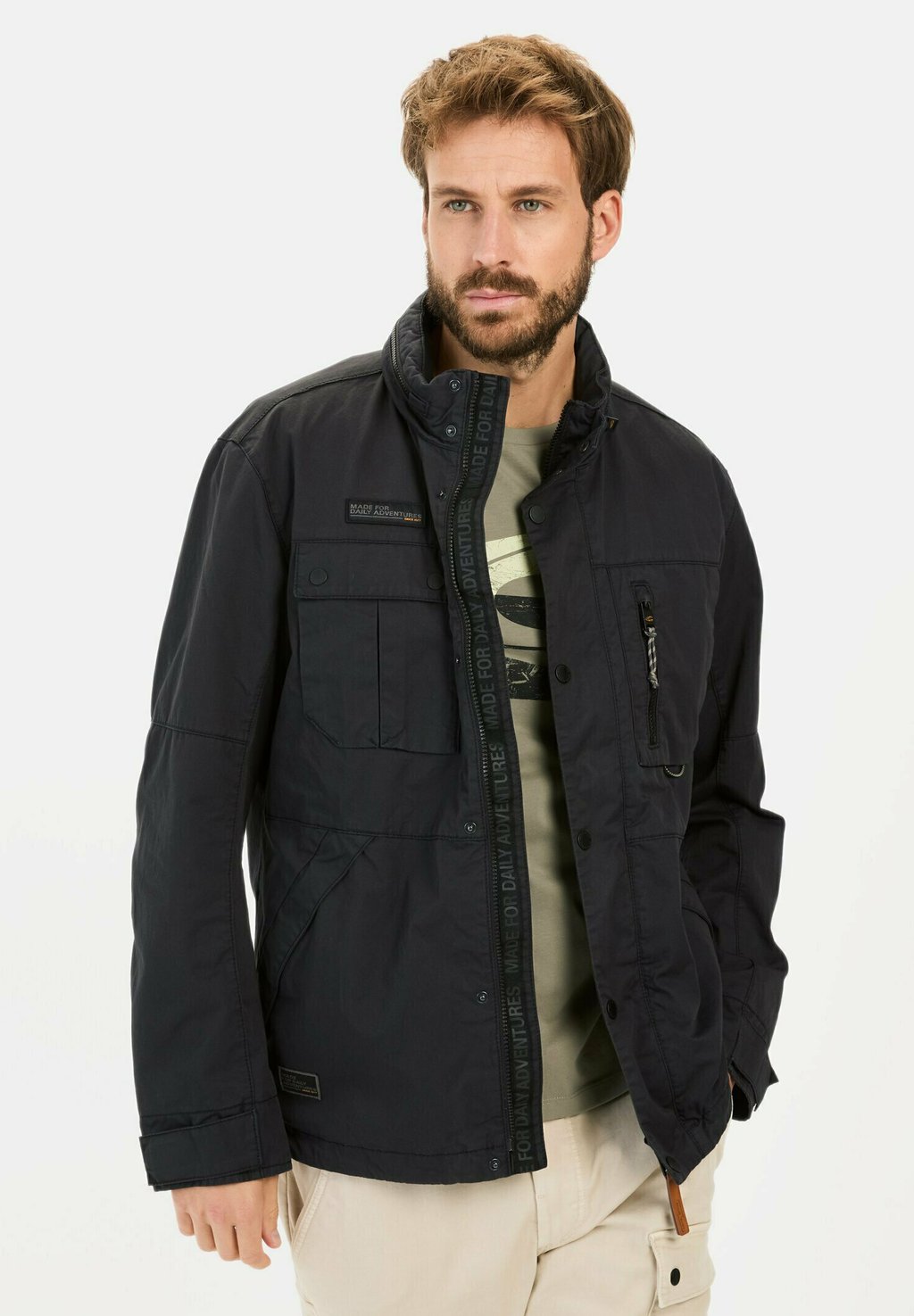 

Летняя куртка BLOUSON IM FIELD-STIL camel active, темно-синий