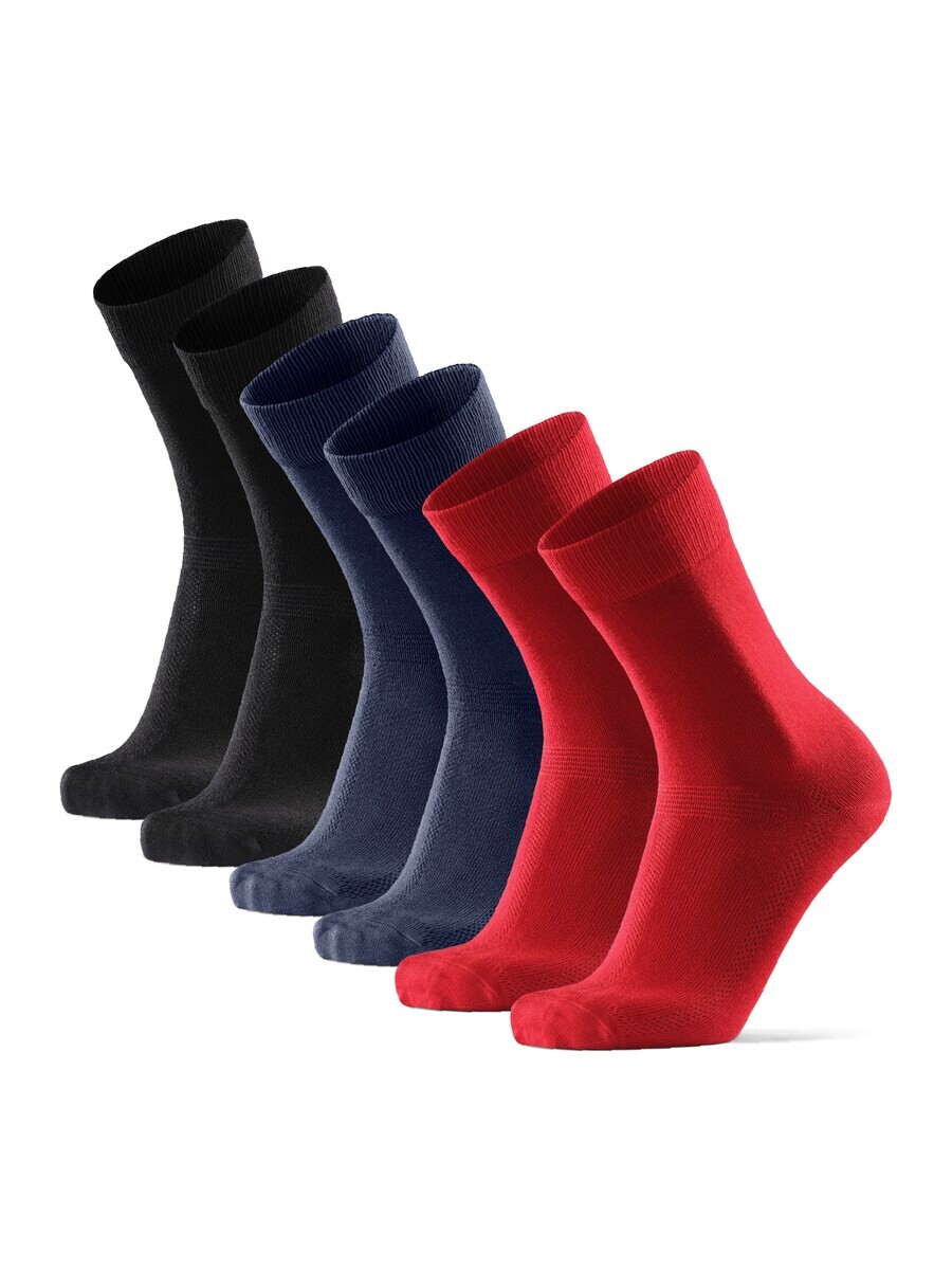 

Платье DANISH ENDURANCE Socks Bamboo Dress, синий/красный/черный