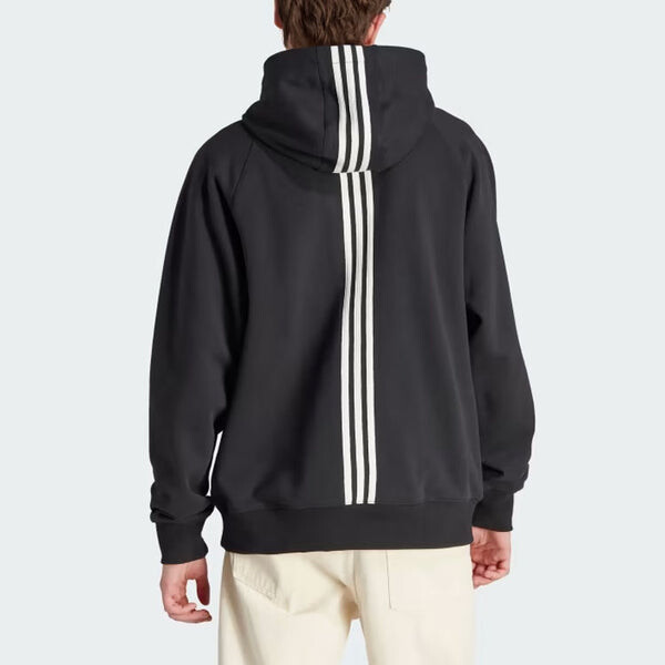 Толстовка adidas originals Winter Hacked Hoodie 'Black', черный — фото 3