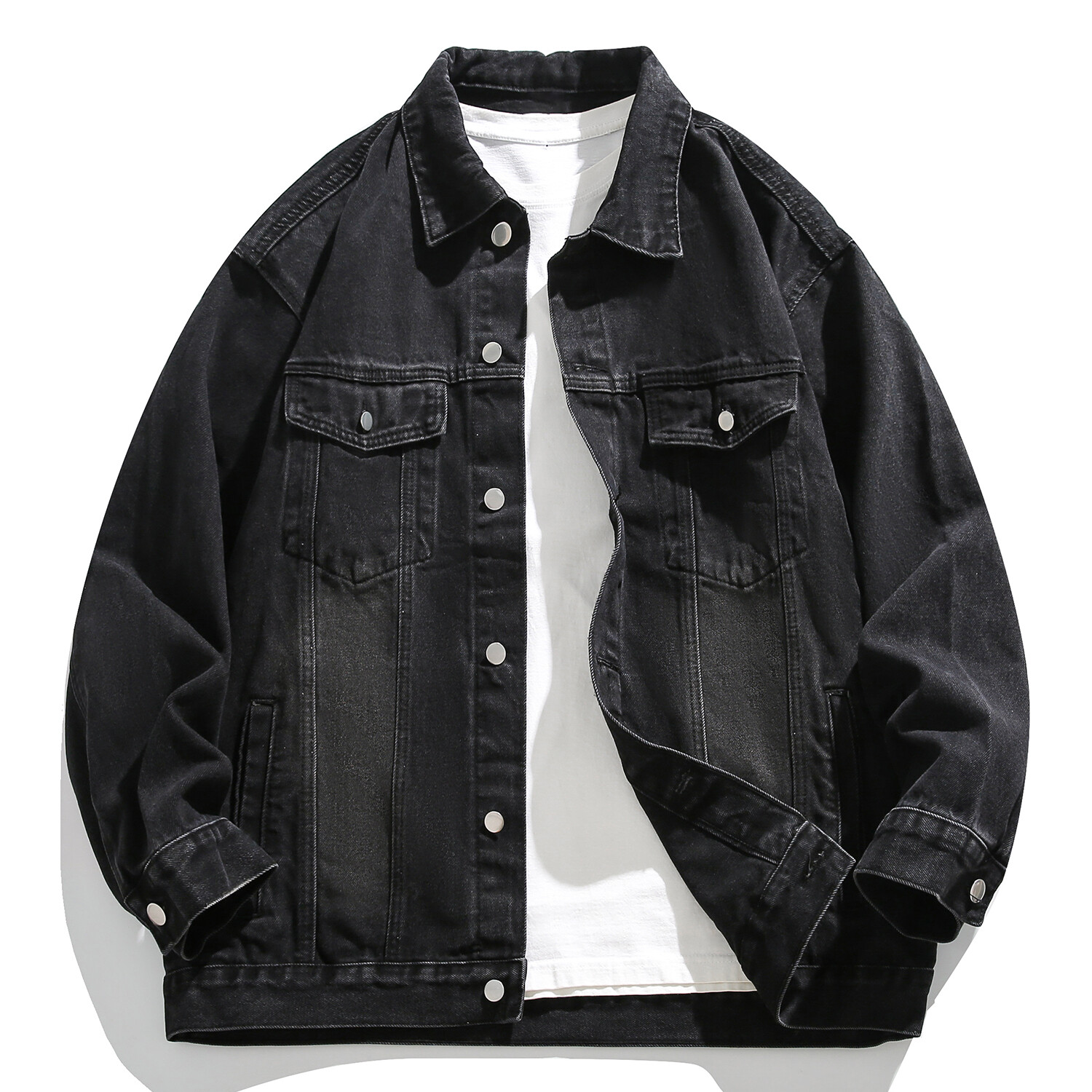 

Джинсовая куртка унисекс Nows, Промытая желтая грязь