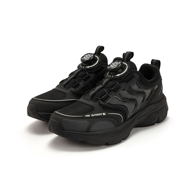 XTEP Износостойкие низкие повседневные ботинки Black детские — фото 3