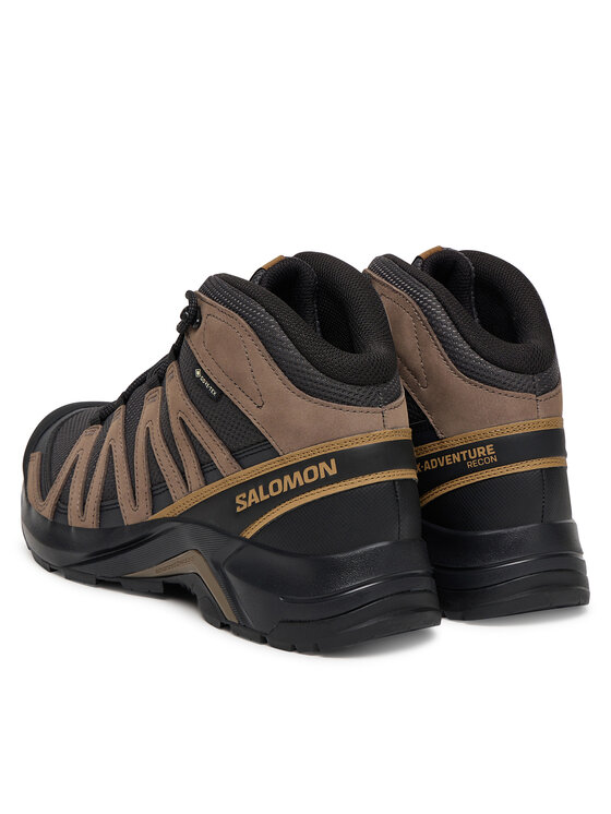 Треккинговые ботинки X-Adventure Recon Mid Gore-Tex L47814500 Salomon, серый — фото 3
