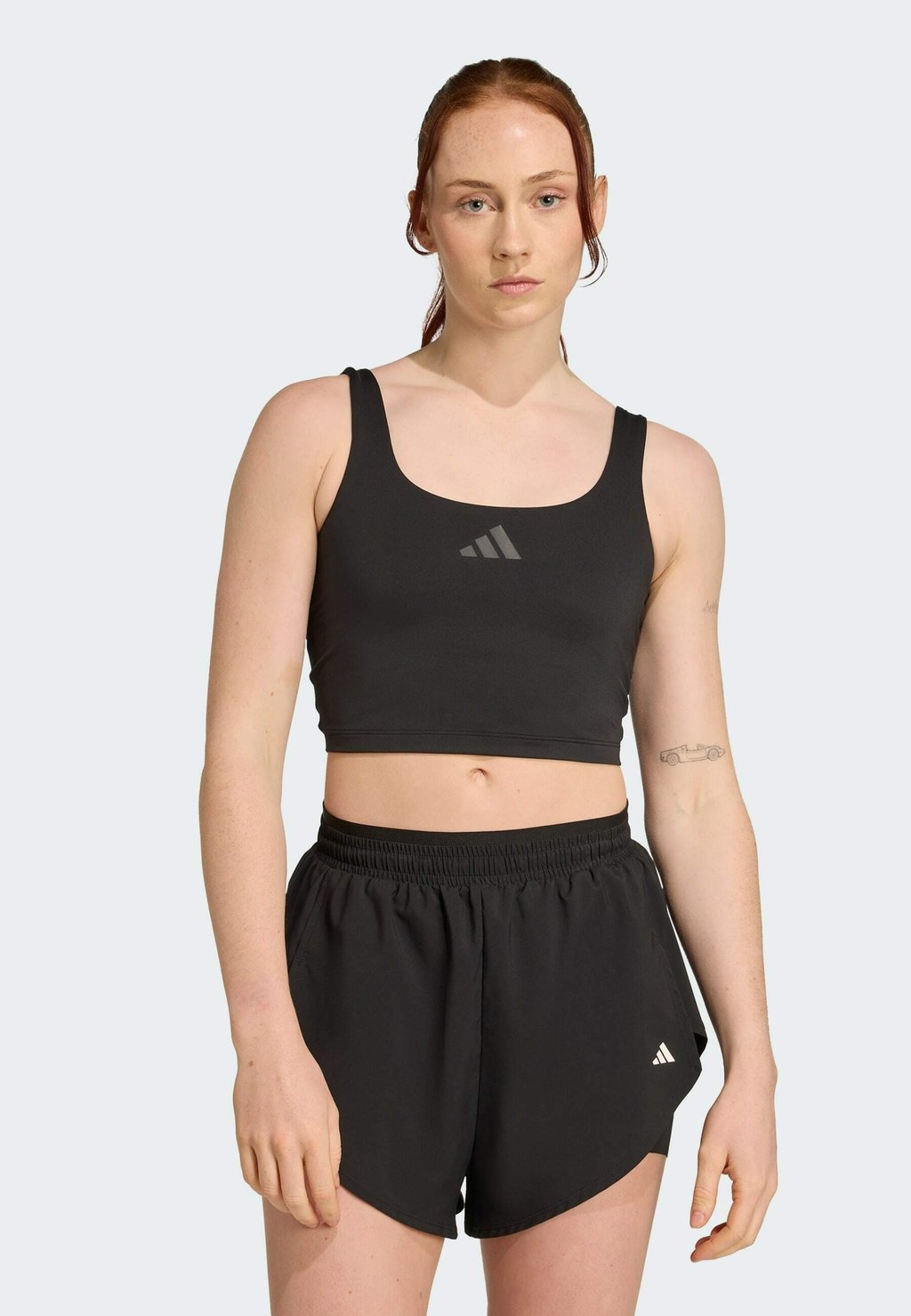 

Спортивный бюстгальтер POWER TANK Adidas Performance, черный
