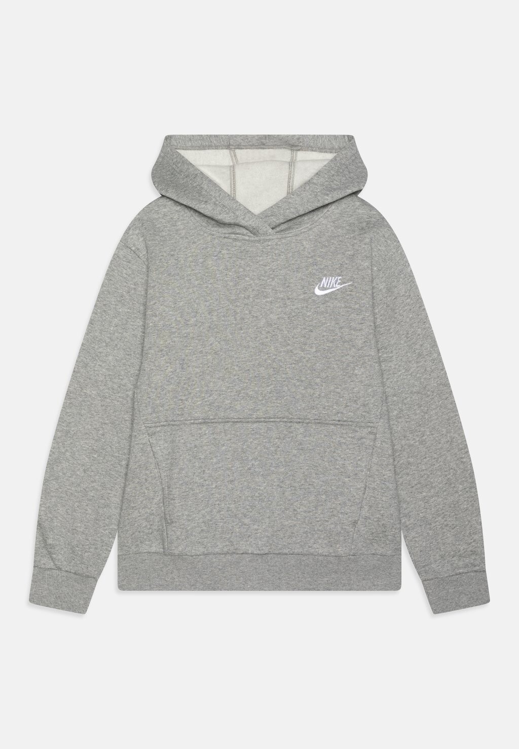 Толстовка CLUB UNISEX Nike Sportswear, цвет dark grey heather/white — фото 3
