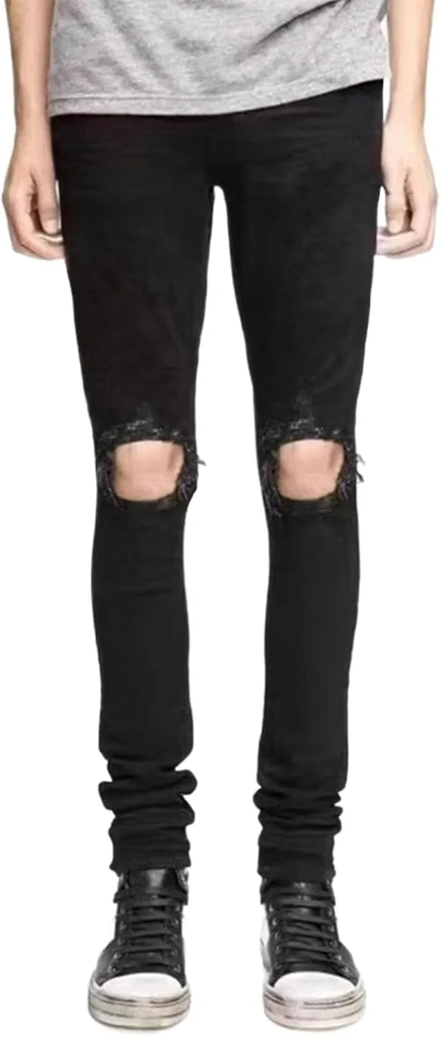 Джинсы Slim Fit Ripped, 1