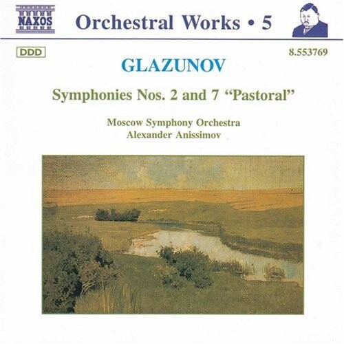 

CD диск Glazunov / Anissimov / Moscow Symphony: Symphonies 2 & 7